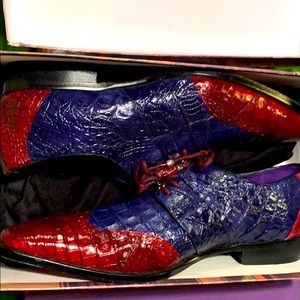 Crocodile shoes, lace-ups...lightly worn MUST GO!!